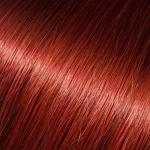 Cherry-Red Clip-ins